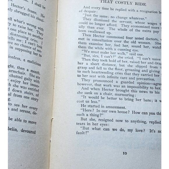 Works Of Guy De Maupassant Vol IV Monsieur Parent, Timbuctoo, Antiquarian 1911 - Picture 8 of 14